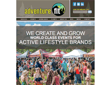 Tablet Screenshot of adventurefit.com